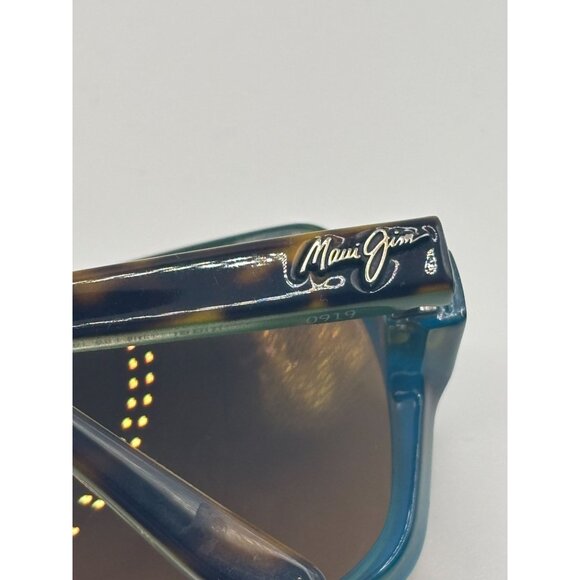 Maui Jim Polarized Sunglasses Tortoise Frame Brown Lenses - Picture 8 of 14